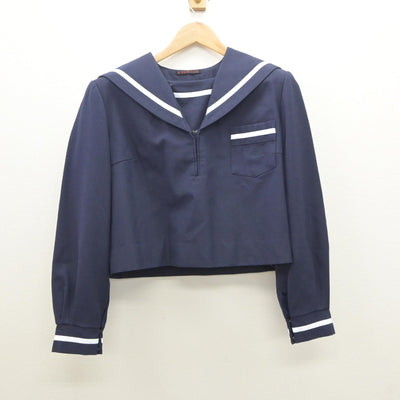 【中古】静岡県 吉原第三中学校 女子制服 3点（セーラー服・スカート・スカート）sf035204