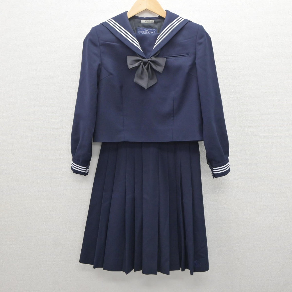 中古】埼玉県 松山女子高等学校 女子制服 4点（セーラー服・セーラー服・スカート）sf035223 | 中古制服通販パレイド