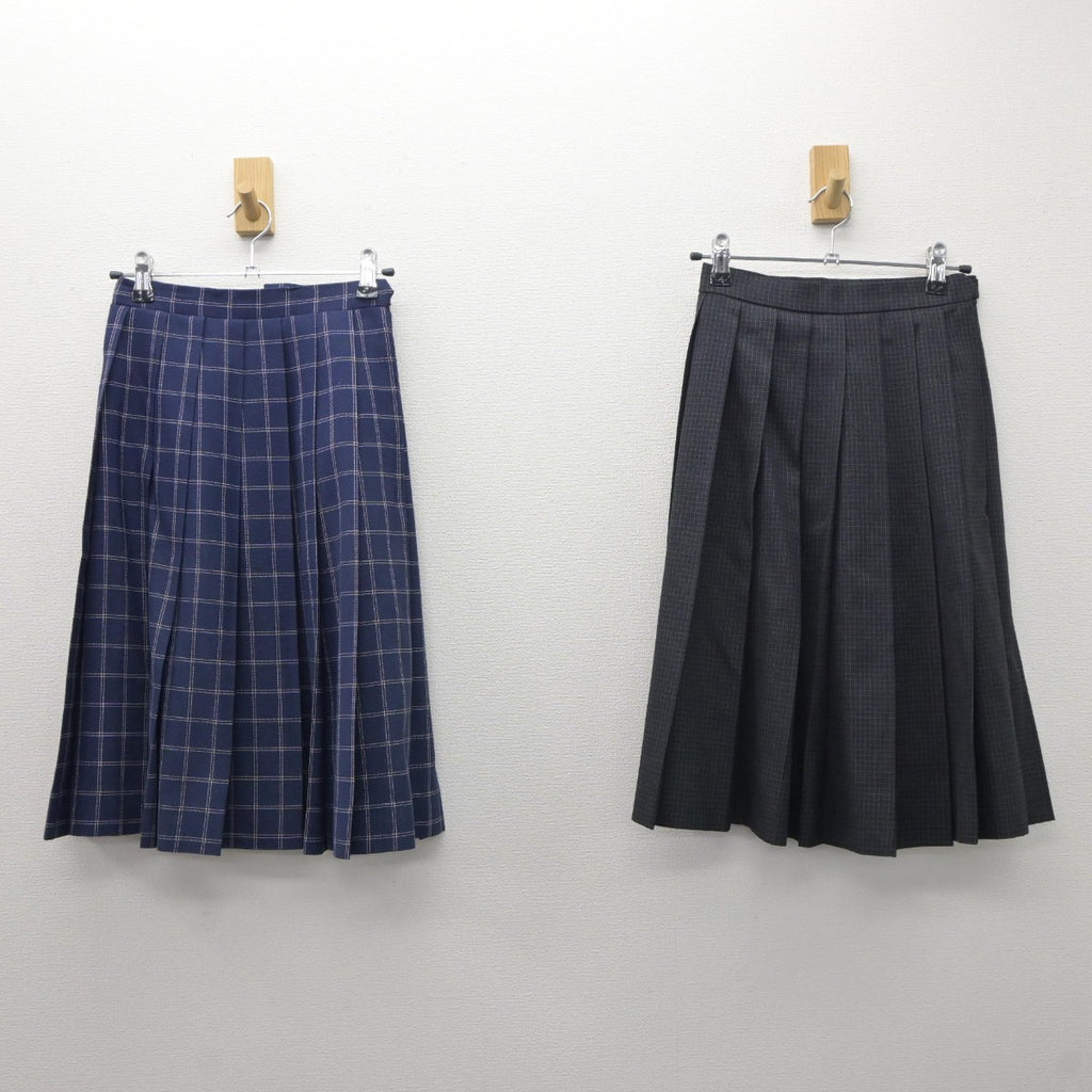 中古】埼玉県 大妻嵐山中学校・高等学校 女子制服 2点(スカート 中古】埼玉県 大妻嵐山中学校・高等学校 女子制服 2点(スカート