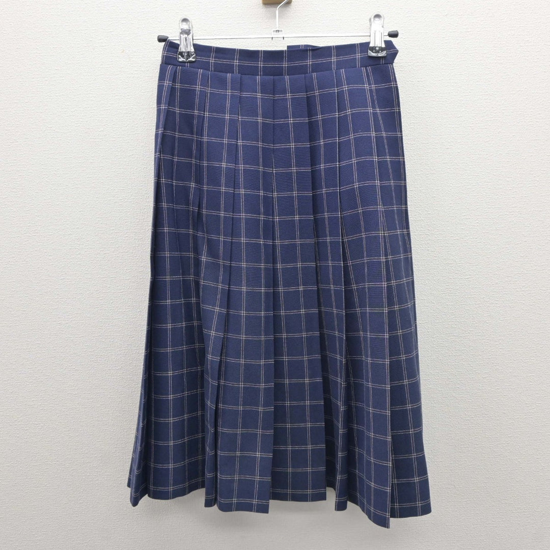 中古】埼玉県 大妻嵐山中学校・高等学校 女子制服 2点(スカート 中古】埼玉県 大妻嵐山中学校・高等学校 女子制服 2点(スカート