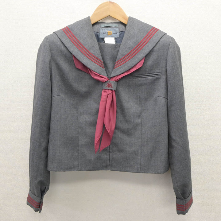 中古】埼玉県 藤久保中学校 女子制服 3点（セーラー服・スカート）sf035228 | 中古制服通販パレイド