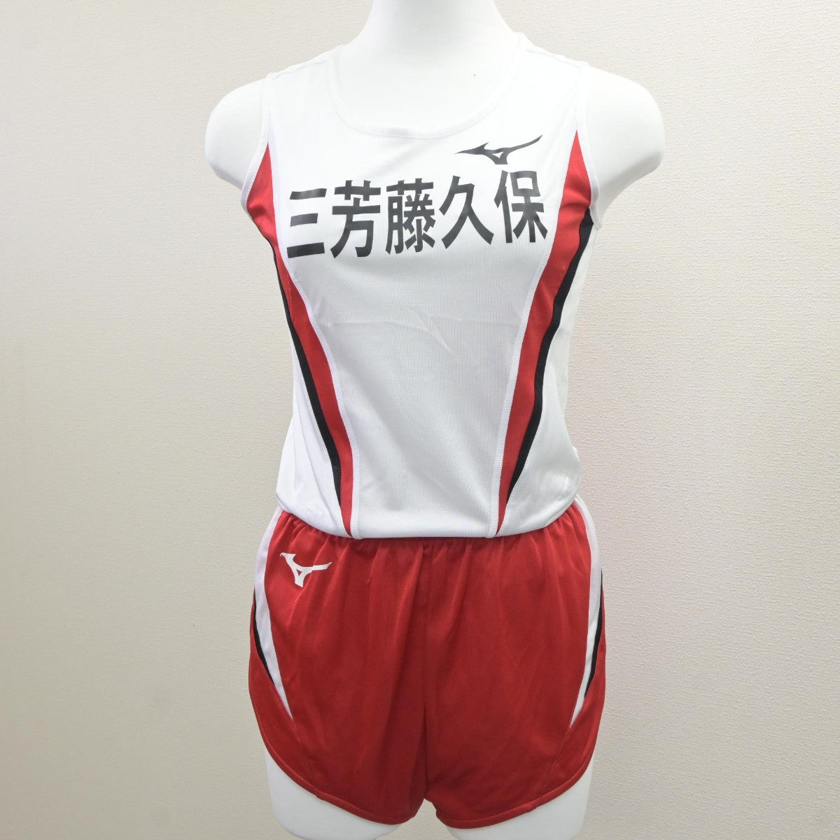 【中古】埼玉県 藤久保中学校/陸上部ユニフォーム 女子制服 3点（部活ユニフォーム 上・部活ユニフォーム 下・その他アイテム）sf035230