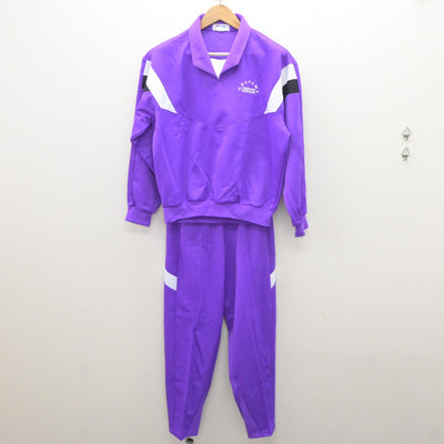 【中古】岡山県 岡山南高等学校 女子制服 3点（ジャージ 上・体操服 上・ジャージ 下）sf035239