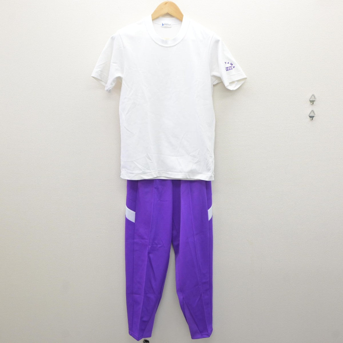 【中古】岡山県 岡山南高等学校 女子制服 3点（ジャージ 上・体操服 上・ジャージ 下）sf035239