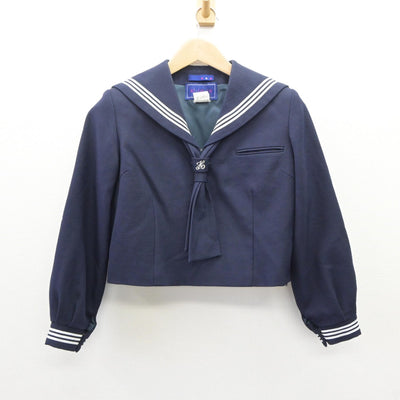 【中古】千葉県 柏市立中原中学校 女子制服 2点（セーラー服・ジャンパースカート）sf035252