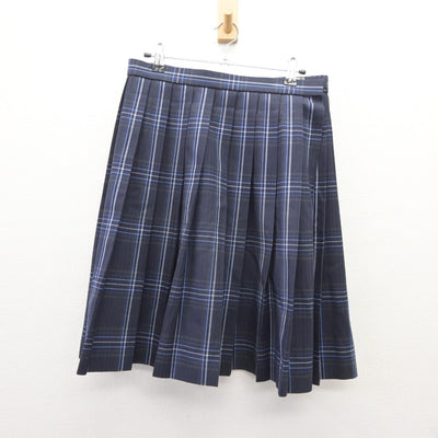 【中古】埼玉県 大宮開成高等学校 女子制服 2点（ニット・スカート）sf035269