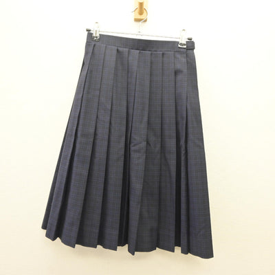 【中古】福岡県 福岡市内中学標準服 女子制服 4点（ブレザー・シャツ・スカート）sf035271