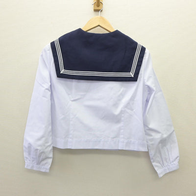 【中古】千葉県 木更津高等学校 女子制服 2点（セーラー服・スカート）sf035278