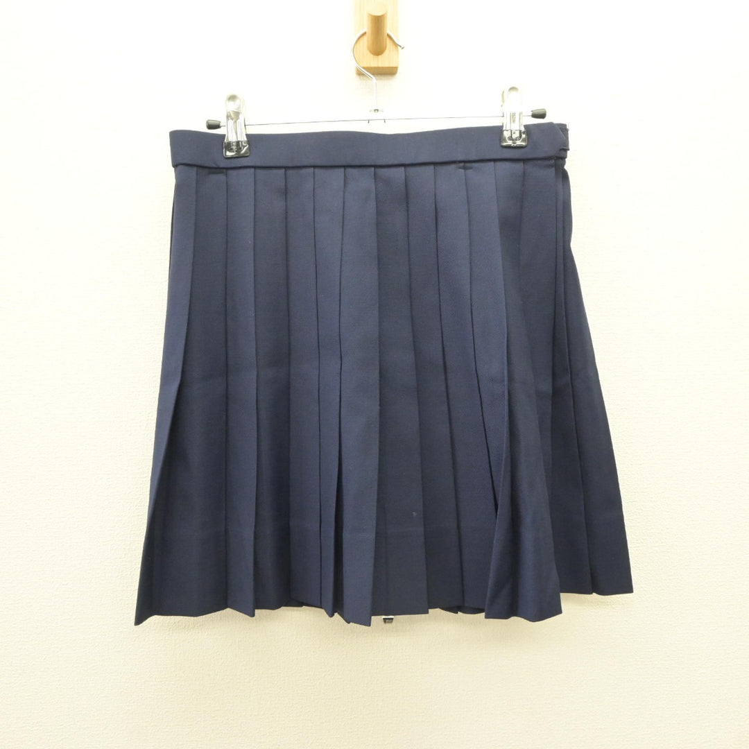 中古】千葉県 木更津高等学校 女子制服 2点（セーラー服