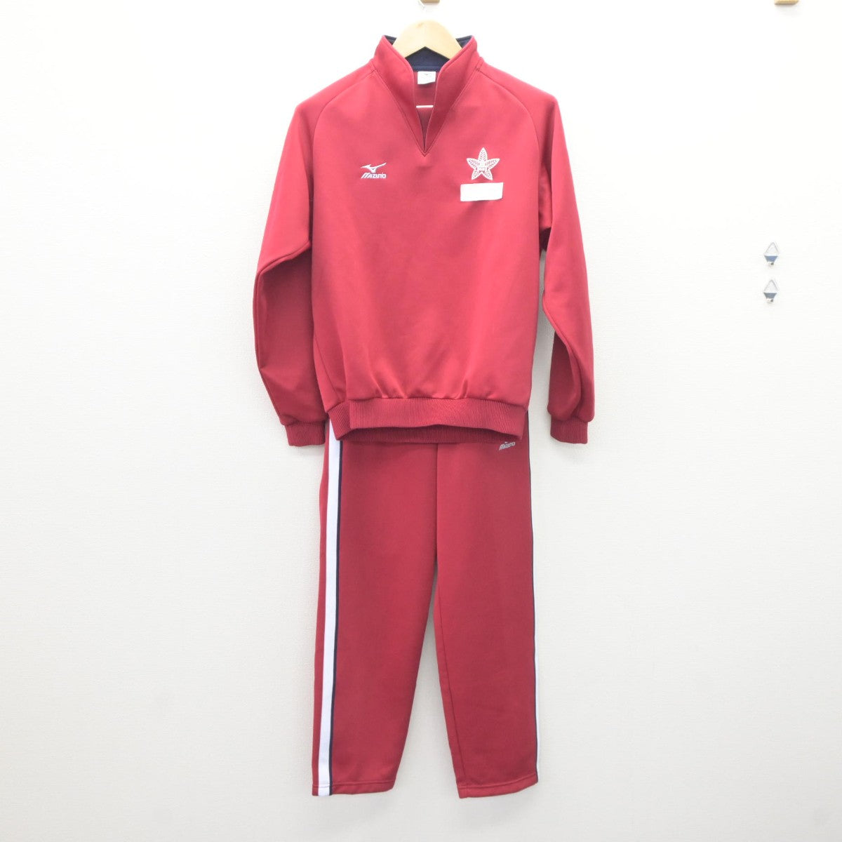 【中古】広島県 大門高等学校 女子制服 2点（ジャージ 上・ジャージ 下）sf035282