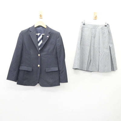 【中古】東京都 城西大学附属城西中学校高等学校 女子制服 3点（ブレザー・スカート）sf035285