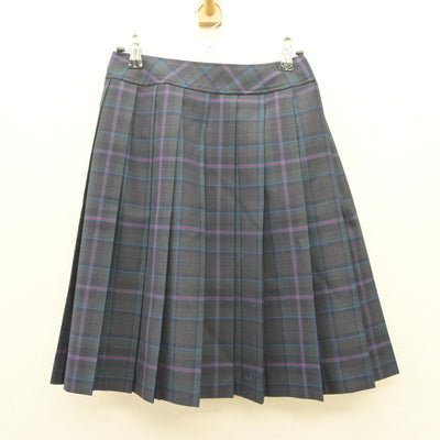 【中古】東京都 城西大学附属城西中学校高等学校 女子制服 2点（ニット・スカート）sf035286