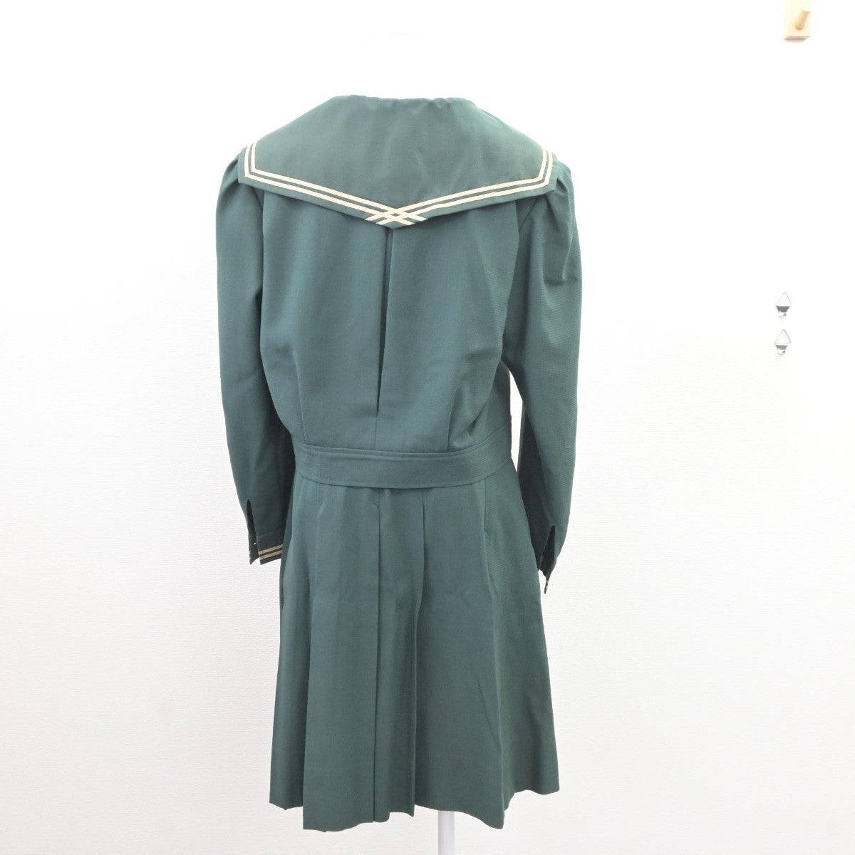 【中古】福島県 須賀川桐陽高等学校 女子制服 4点（ブレザー・セーラー服・スカート）sf035291