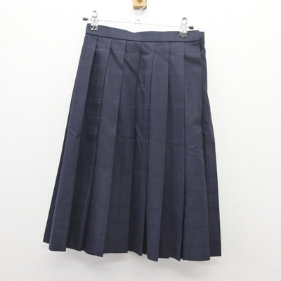 【中古】山口県 下関商業高等学校 女子制服 4点（ブレザー・シャツ・スカート）sf035298