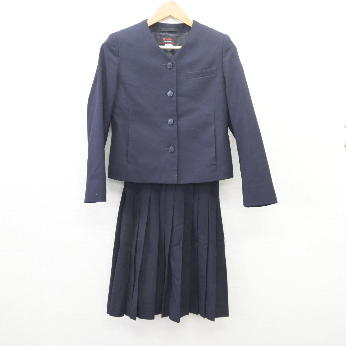 【中古】東京都 佼成学園女子中学高等学校 女子制服 3点（ブレザー・ニット・スカート）sf035303