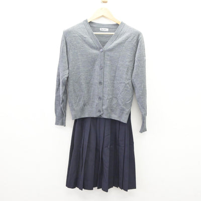 【中古】東京都 佼成学園女子中学高等学校 女子制服 3点（ブレザー・ニット・スカート）sf035303