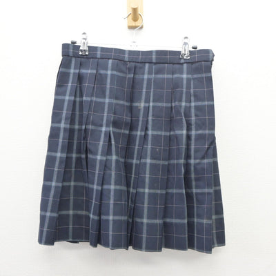 【中古】神奈川県 鶴見大学附属中学校高等学校 女子制服 2点（スカート）sf035307