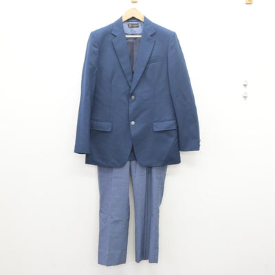 【中古】東京都 東邦高等学校 男子制服 3点（ブレザー・ズボン）sf035308