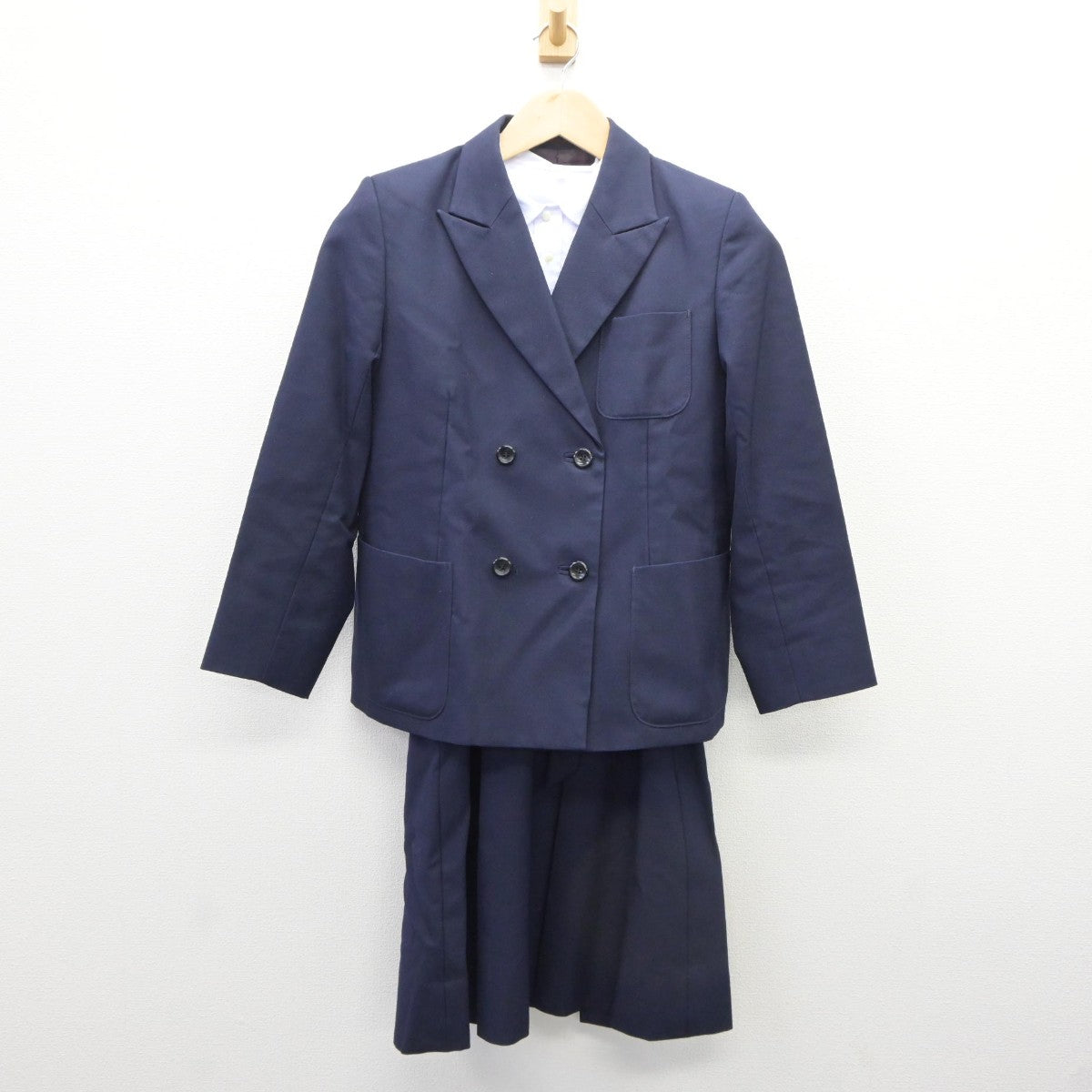 【中古】東京都 桜蔭学園 桜蔭中学校・高等学校 女子制服 3点（ブレザー・シャツ・ジャンパースカート）sf035312