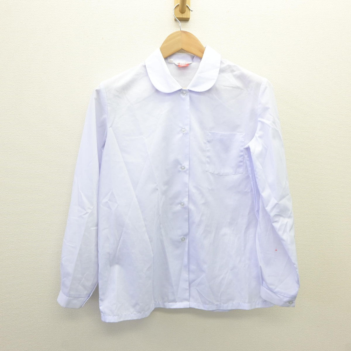 【中古】岡山県 真備東中学校 女子制服 2点（シャツ・スカート）sf035331