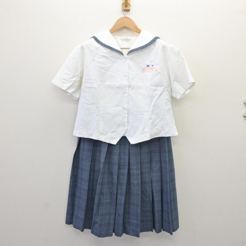 中古】宮崎県 檍中学校 女子制服 2点（セーラー服・スカート）sf035333 | 中古制服通販パレイド