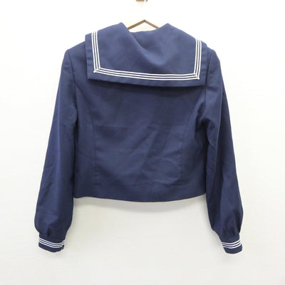 【中古】秋田県 秋田北中学校 女子制服 4点（セーラー服・スカート）sf035339