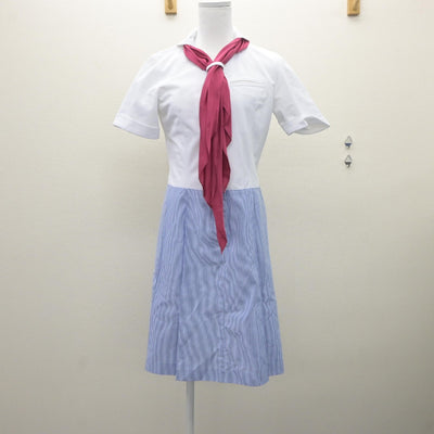 【中古】東京都 女子聖学院中学校 女子制服 2点（ワンピース）sf035351