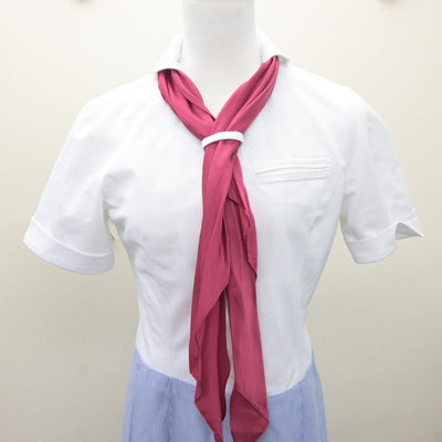 【中古】東京都 女子聖学院中学校 女子制服 2点（ワンピース）sf035351