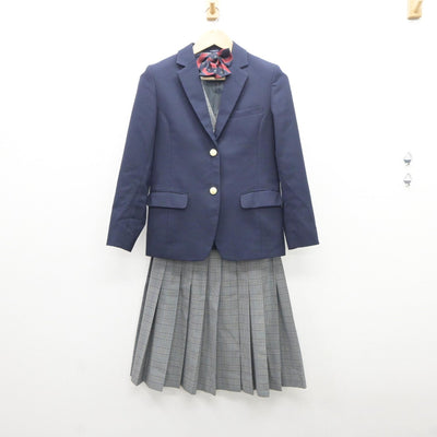 【中古】北海道 北海道石狩翔陽高等学校 女子制服 4点（ブレザー・ベスト・スカート）sf035361