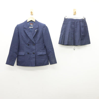 【中古】神奈川県 市ヶ尾高等学校 女子制服 3点（ブレザー・スカート）sf035362