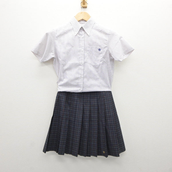 【中古】愛知県 愛知総合工科高等学校 女子制服 2点（シャツ・スカート）sf035375 | 中古制服通販パレイド