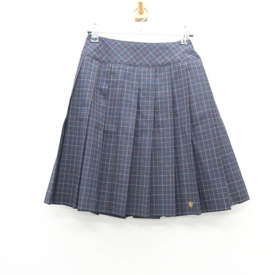 【中古】愛知県 愛知総合工科高等学校 女子制服 2点（シャツ・スカート）sf035375