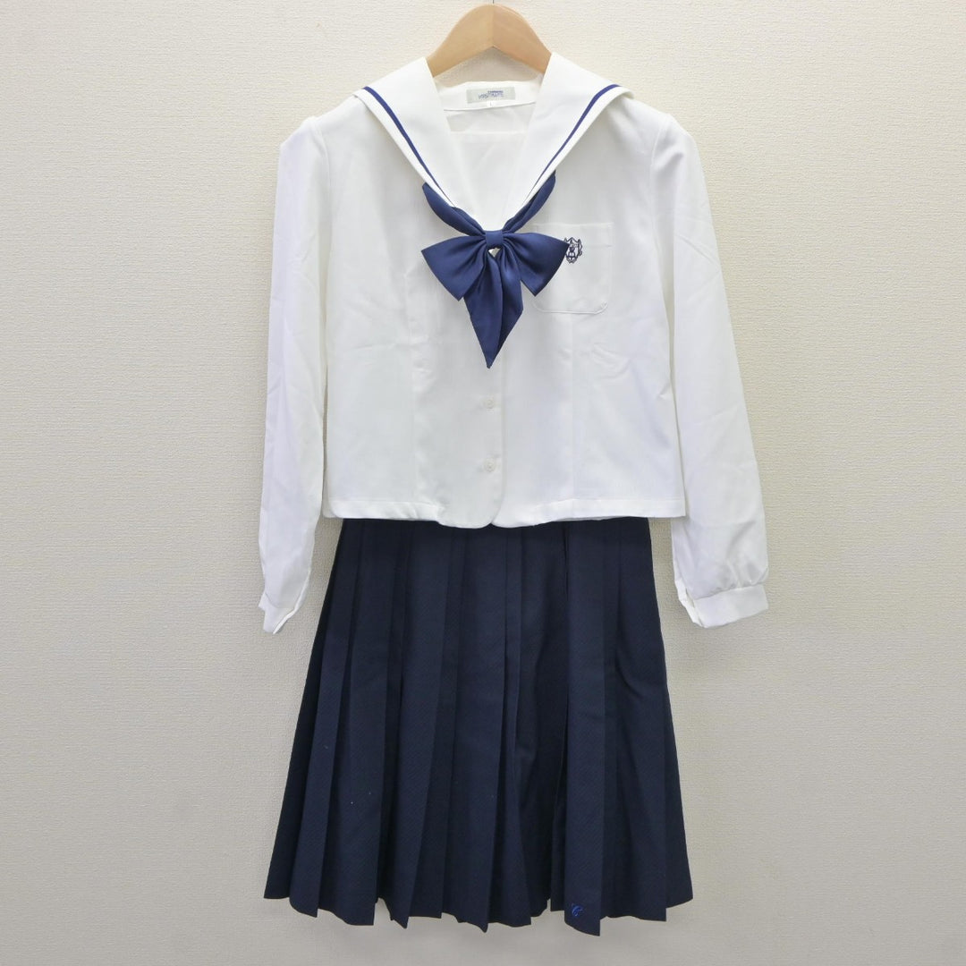 中古】神奈川県 カリタス女子中学高等学校 女子制服 4点（ブレザー・セーラー服・スカート）sf035386 | 中古制服通販パレイド