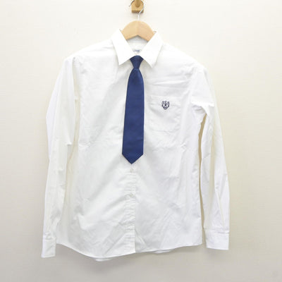 【中古】神奈川県 カリタス女子中学高等学校 女子制服 3点（シャツ）sf035389