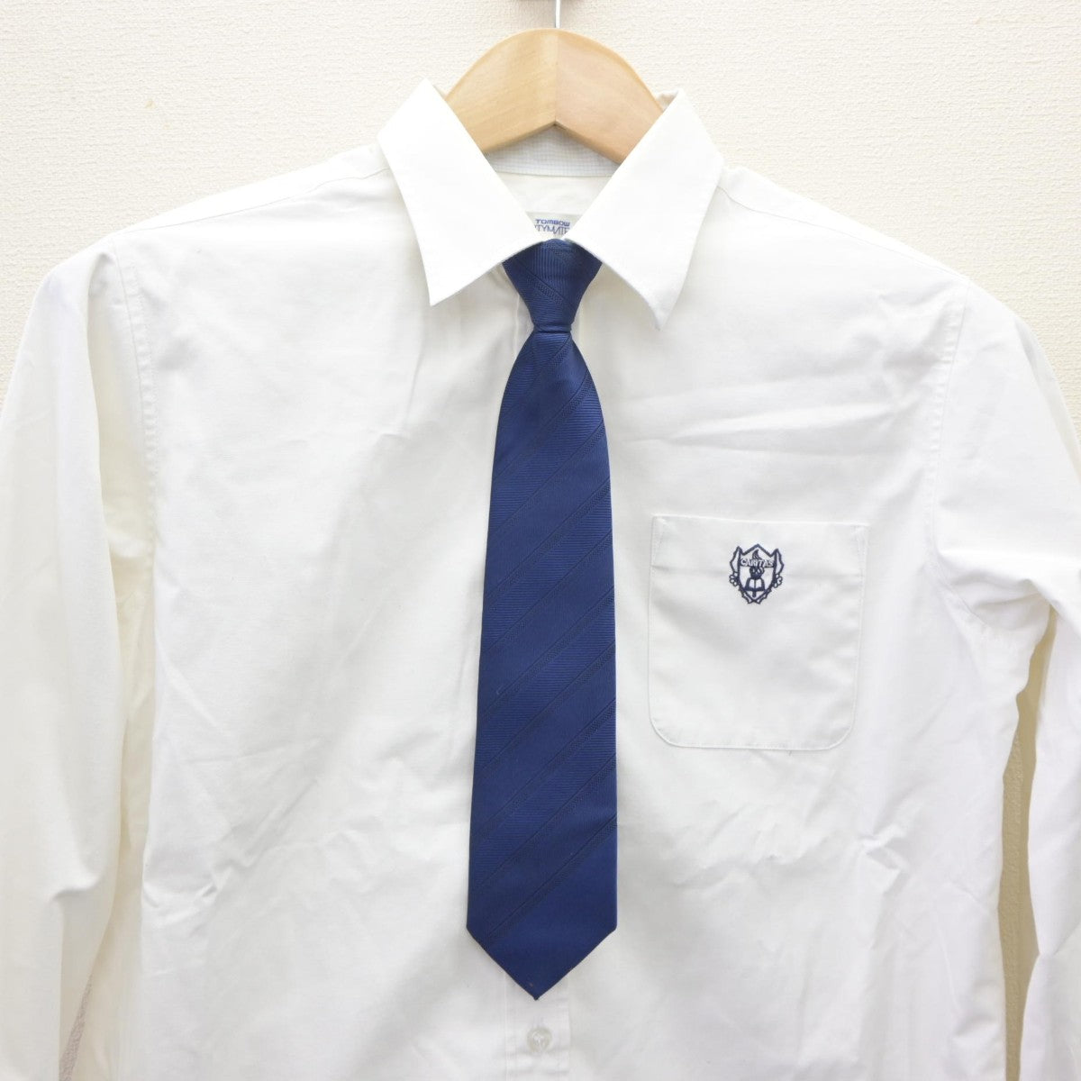 【中古】神奈川県 カリタス女子中学高等学校 女子制服 3点（シャツ）sf035389