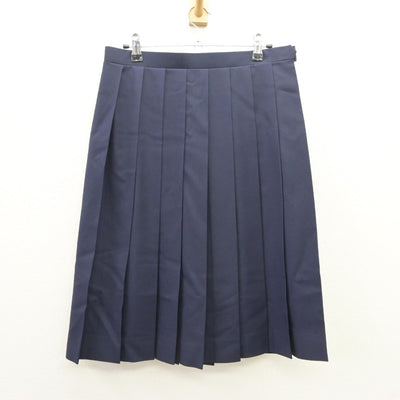 【中古】青森県 大館中学校 女子制服 3点（セーラー服・スカート）sf035406