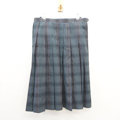 【中古】茨城県 谷和原中学校 女子制服 3点（シャツ・スカート）sf035408