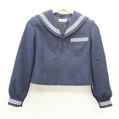 【中古】茨城県 東海南中学校 女子制服 2点（セーラー服・スカート）sf035415