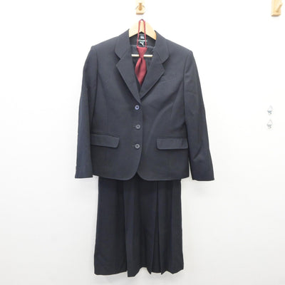 【中古】香川県 観音寺第一高等学校 女子制服 4点（ブレザー・ベスト・スカート）sf035417