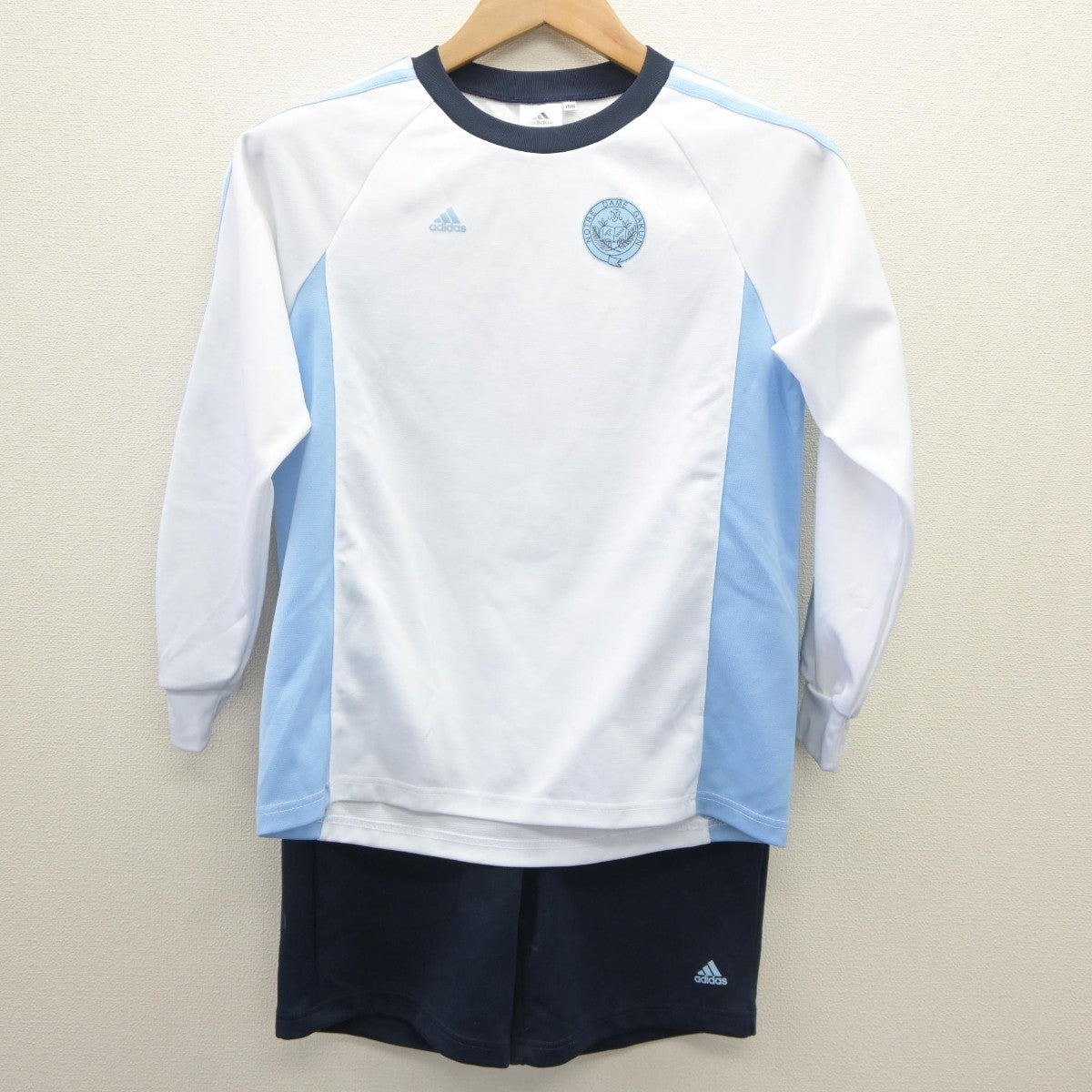 【中古】京都府 ノートルダム学院小学校 女子制服 3点（体操服 上・体操服 下）sf035438