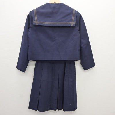 【中古】宮城県 矢本第一中学校 女子制服 3点（セーラー服・スカート）sf035443