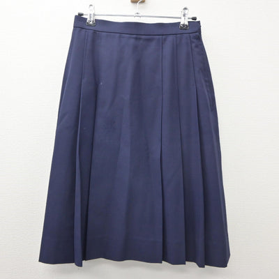 【中古】青森県 弘前実業高等学校 女子制服 5点（ブレザー・ベスト・スカート）sf035452