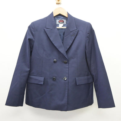 【中古】神奈川県 横浜平沼高等学校 女子制服 2点（ブレザー・ジャンパースカート）sf035470