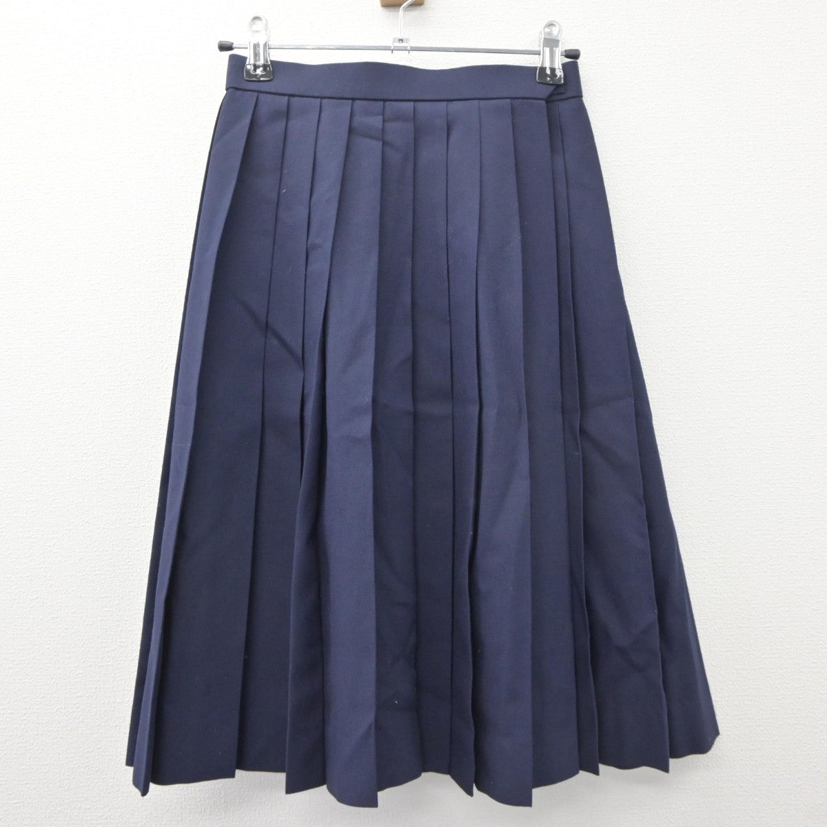 【中古】富山県 氷見市立西条中学校 女子制服 2点（セーラー服・スカート）sf035476