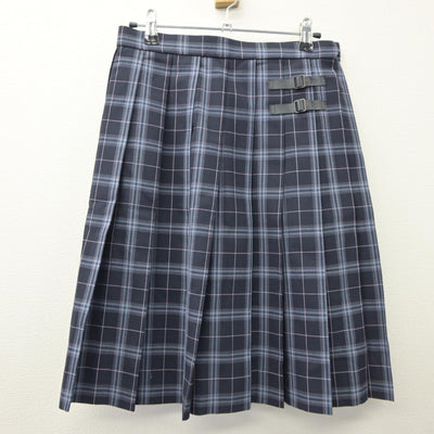 【中古】富山県 氷見高等学校 女子制服 4点（ニットベスト・シャツ・スカート）sf035480