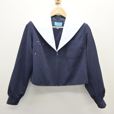 【中古】愛知県 安城市桜井中学校 女子制服 2点（セーラー服・スカート）sf035483