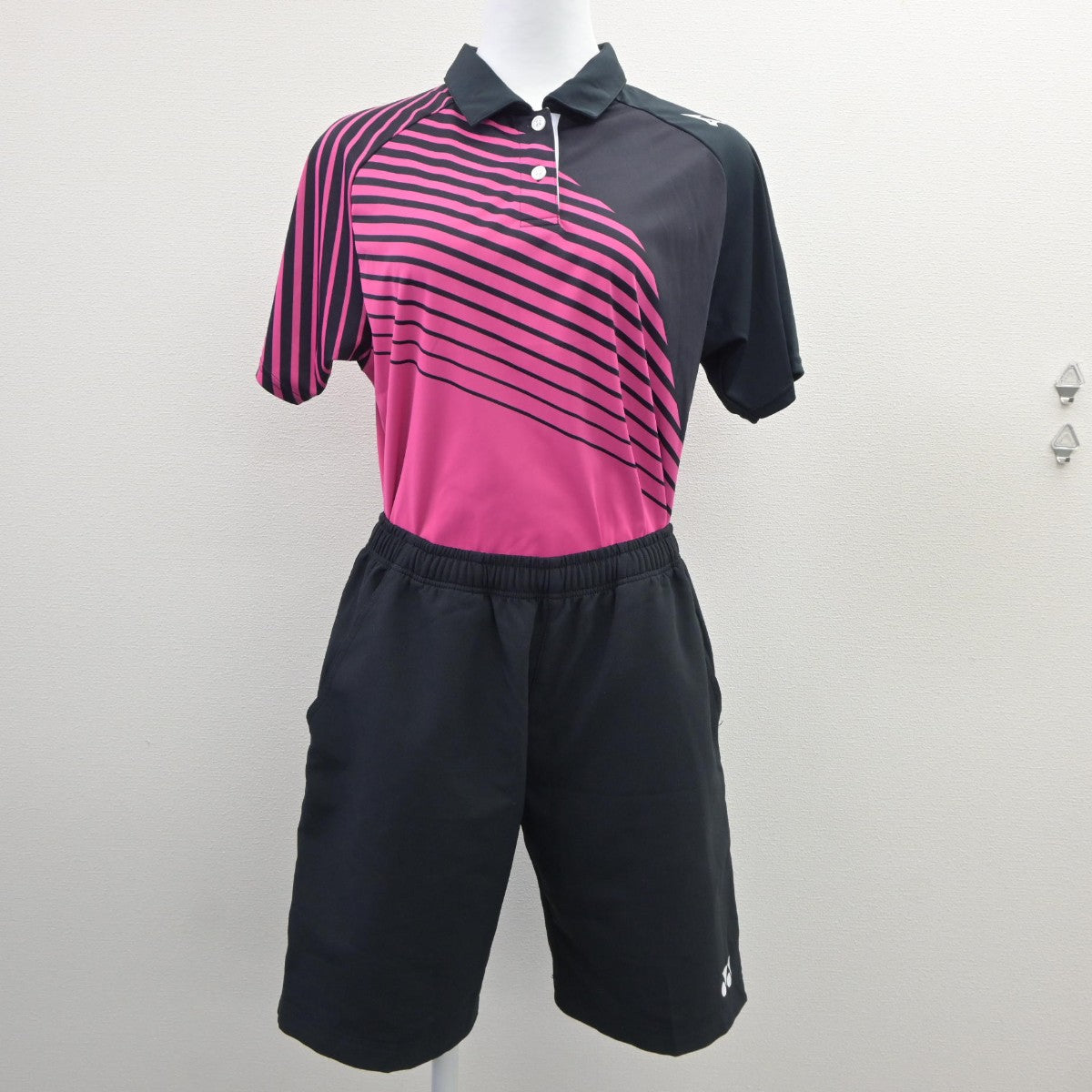 【中古】徳島県 鴨島第一中学校/テニス部ユニフォーム 女子制服 2点（部活ユニフォーム 上・部活ユニフォーム 下）sf035488