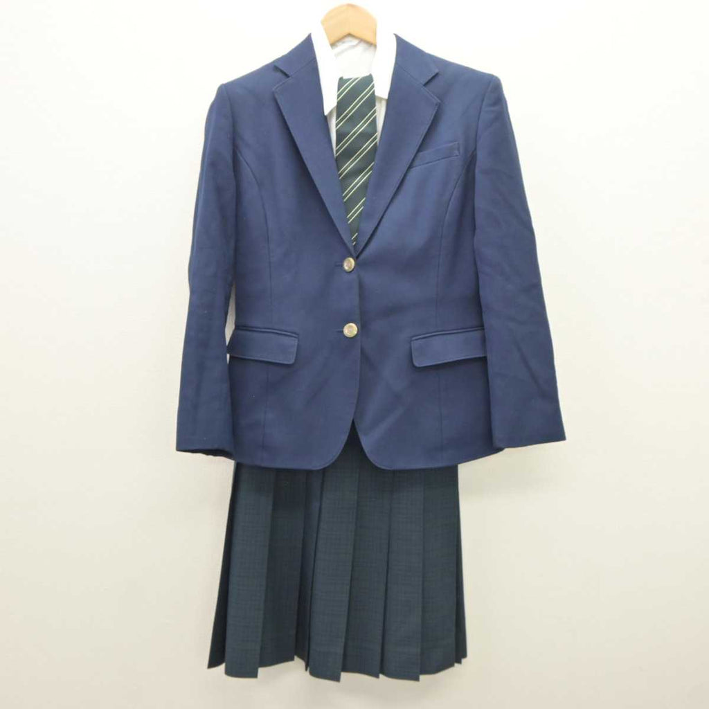 中古】福島県 若松商業高等学校 女子制服 4点（ブレザー・シャツ・スカート）sf035490 | 中古制服通販パレイド