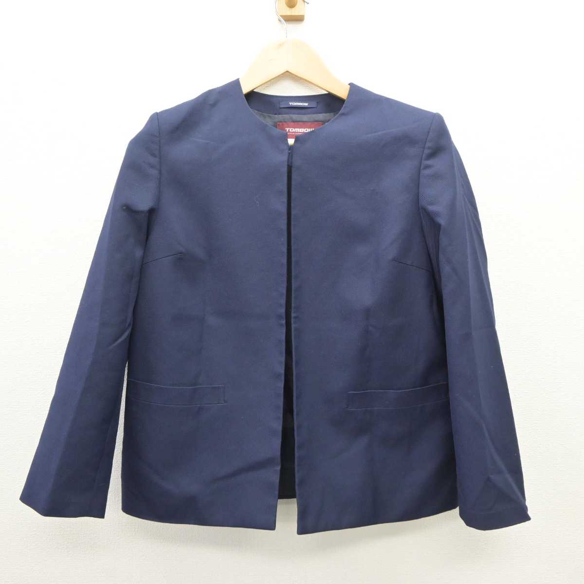 【中古】千葉県 千葉市立花園中学校 女子制服 3点（ブレザー・ベスト・スカート）sf035496