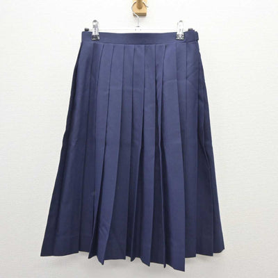 【中古】千葉県 千葉市立花園中学校 女子制服 3点（ブレザー・ベスト・スカート）sf035496